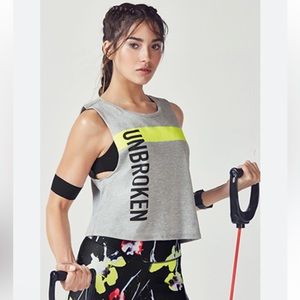 NWT Demi Lovato x Fabletics Unbroken Muscle Tank